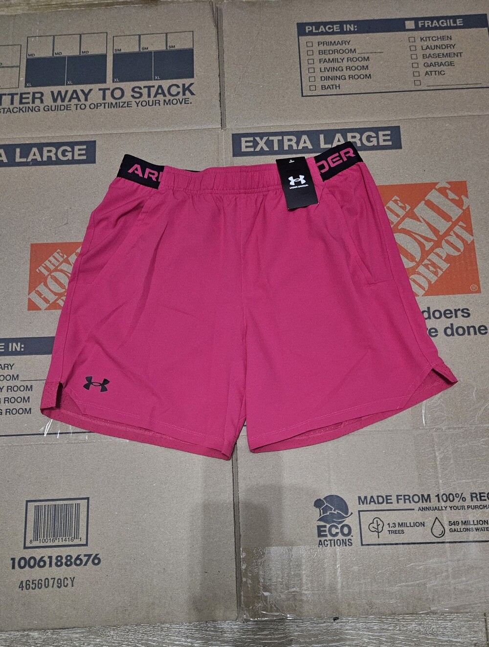 Under Armour Vanish Woven Shaded Fuchsia Shorts